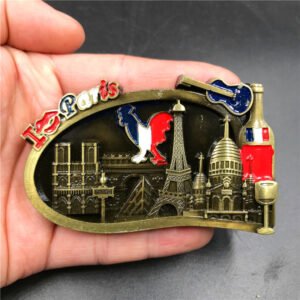 metal fridge magnets tourist souvenirs factory france