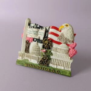 resin magnetic refrigerator magnet wholesale l353 washington, usa