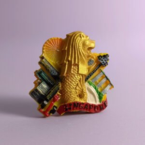 asian city fridge magnet factory wholesale l96 singapore sea lion