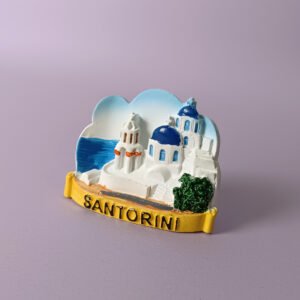 greek fridge magnets wholesale l369 santorini island, aegean sea, greece