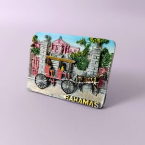 american resin refrigerator magnet wholesale f119 bahamas carriage