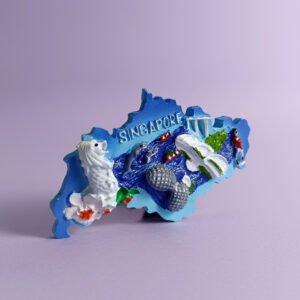 asian city fridge magnet factory wholesale w16_singapore