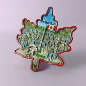 north america resin magnetic fridge magnet wholesale l338 canadian maple leaf