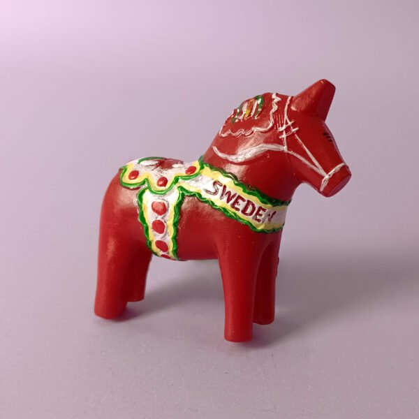 european fridge magnet wholesale manufacturer l54 swedish little red horse