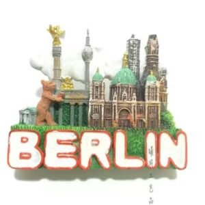 resin refrigerator stickers wholesale berlin bear style