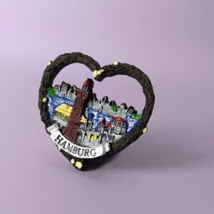 european german fridge magnet l290 german hamburg tourist souvenirs manufacturer wholesale