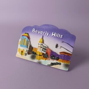 resin magnetic fridge magnets wholesale l336 los angeles beverly hills