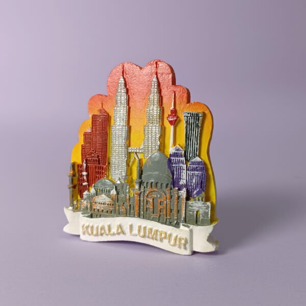 asian city fridge magnet factory wholesale l97 malaysia petronas twin towers