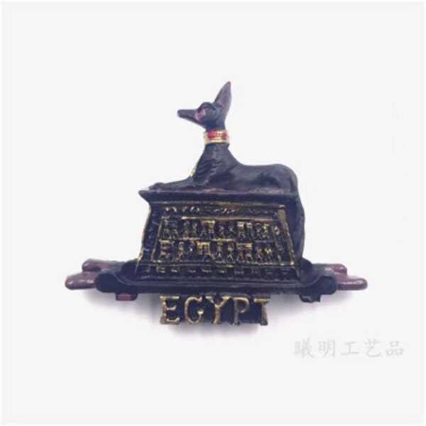 egypt travel souvenirs refrigerator magnets wholesale anubis