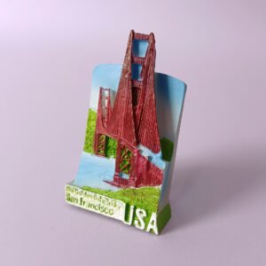 resin magnetic refrigerator magnet wholesale h38_golden gate bridge