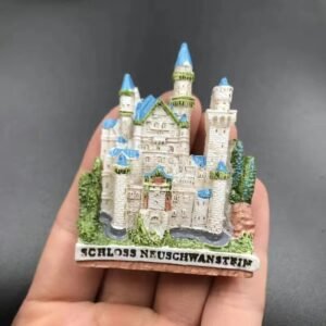 resin refrigerator stickers wholesale resin 3d new swan castle