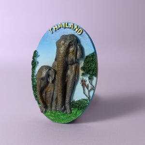 asian city fridge magnet factory wholesale f120_thailand elephant