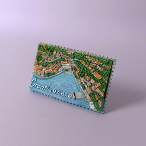 european city fridge magnets wholesale l375 croatia rabac