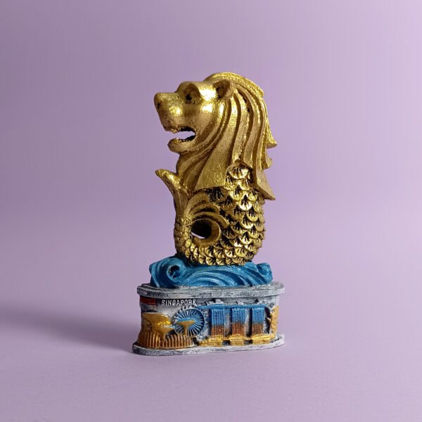 asian city fridge magnet factory wholesale l188 singapore golden merlion
