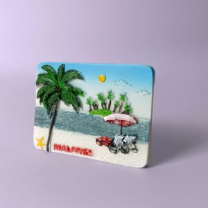 asian city refrigerator magnet factory wholesale w19_maldives beach chair
