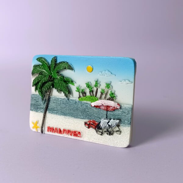 asian city refrigerator magnet factory wholesale w19_maldives beach chair
