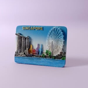 asian city fridge magnet factory wholesale f114_singapore