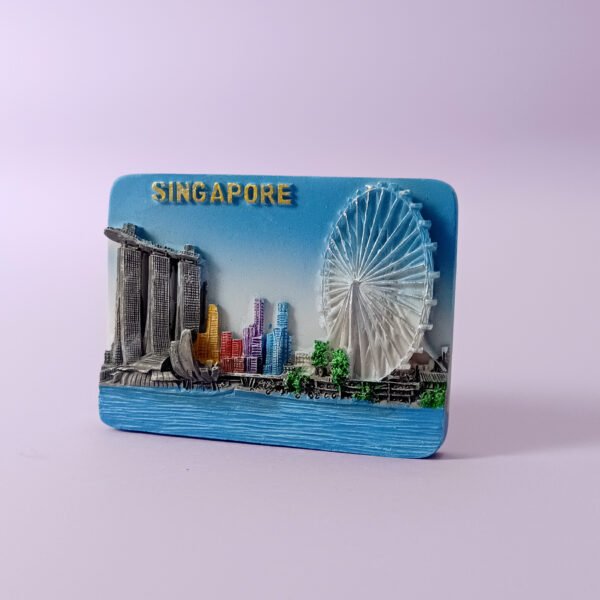 asian city fridge magnet factory wholesale f114_singapore