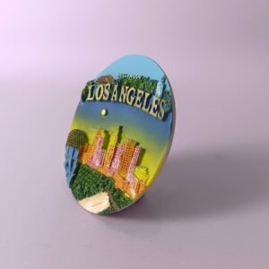 resin magnetic fridge magnet wholesale f115_los angeles, usa