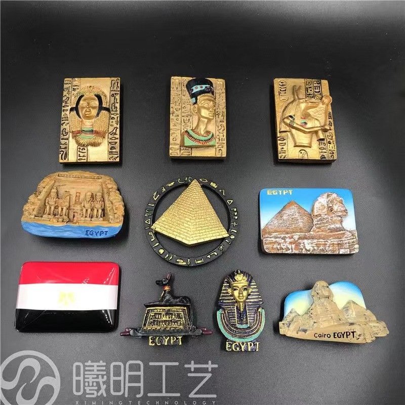egypt travel souvenir refrigerator magnet wholesale regular type