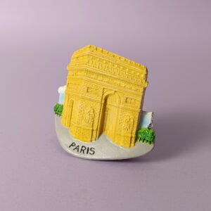 european fridge magnet factory l140 arc de triomphe, paris, france