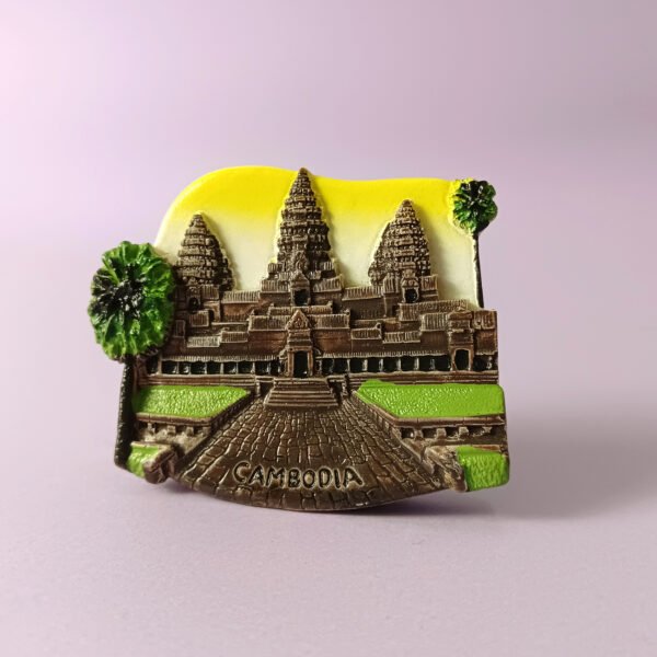 asian countries cambodia fridge magnets tourist souvenirs resin magnetic manufacturers wholesale