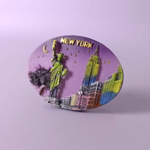 resin magnetic refrigerator magnet wholesale w13_american statue of liberty