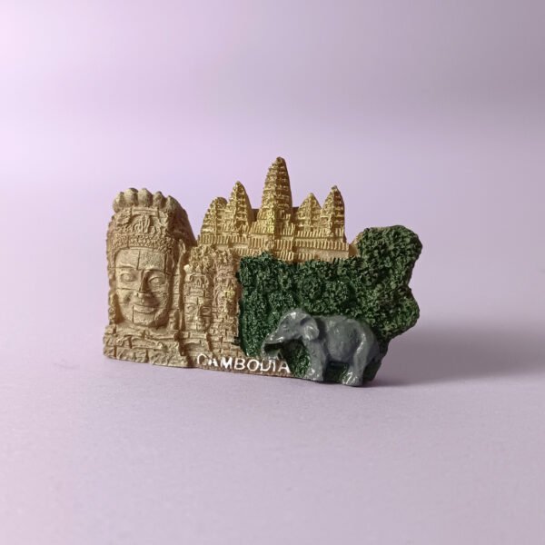 asian countries cambodia fridge magnets tourist souvenirs resin magnetic manufacturers wholesale