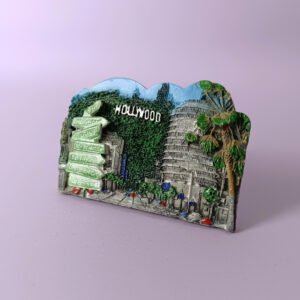 resin magnetic refrigerator magnet wholesale l69 american hollywood