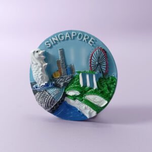 asian city fridge magnet factory wholesale f118 singapore
