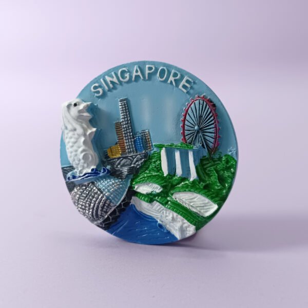 asian city fridge magnet factory wholesale f118 singapore