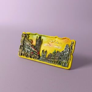 czechoslovakia city fridge magnet l173 czech prague square tourist souvenir wholesale manufacturer