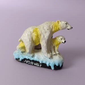 european fridge magnet wholesale l273 norwegian polar bear