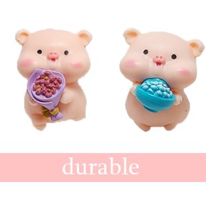 wholesale animal magnets refrigerator, glrovazas 12pcs locker, funny magnets, resin pig decorative magnets for classroom kitchen office factory & supplier oem