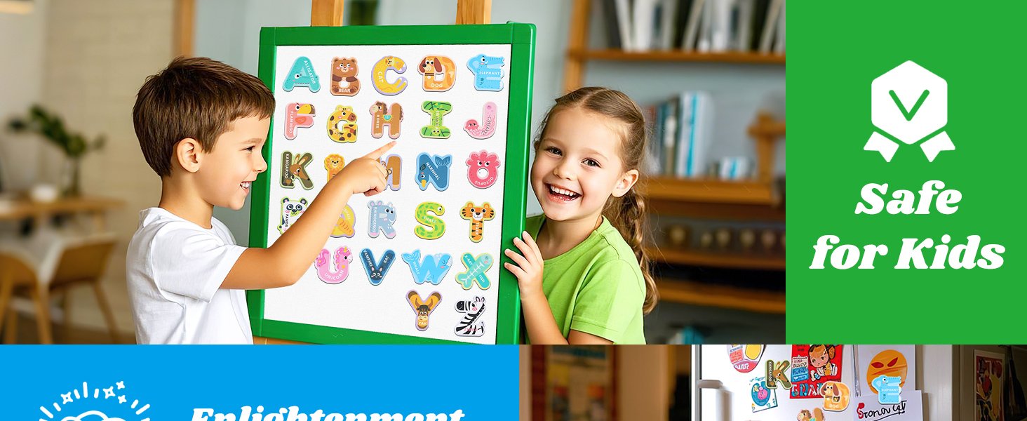 wholesale lovestown magnetic letters for toddlers, 26 large animal alphabet magnets, educational learning toys, fridge magnetic letters set factory & supplier oem