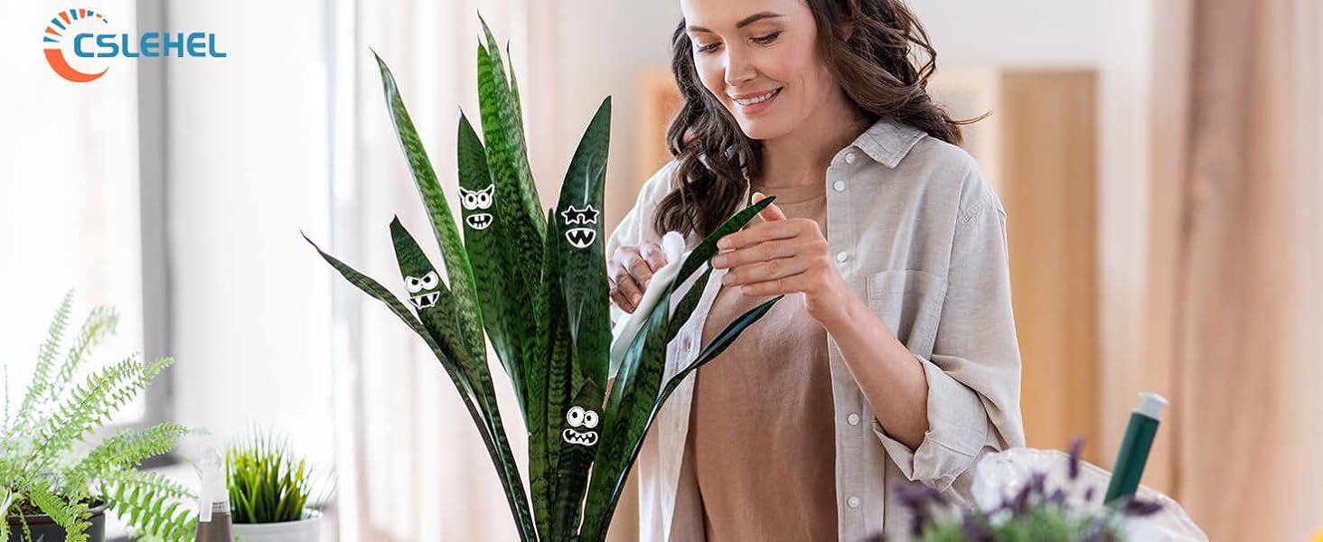 wholesale plant magnets eyes mouth for potted plants， 8 pcs fridge magnets monster magnet eyes, funny plants pins lndoor outdoor kitchens whiteboard office plants accessories factory & supplier oem
