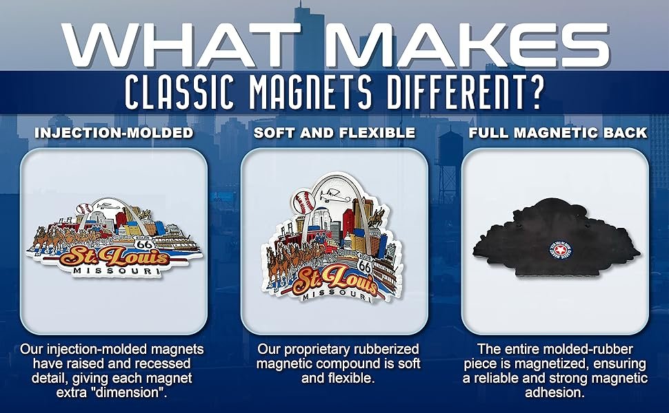 wholesale nashville city collage magnet by classic magnets, collectible souvenirs made in the usa, 4