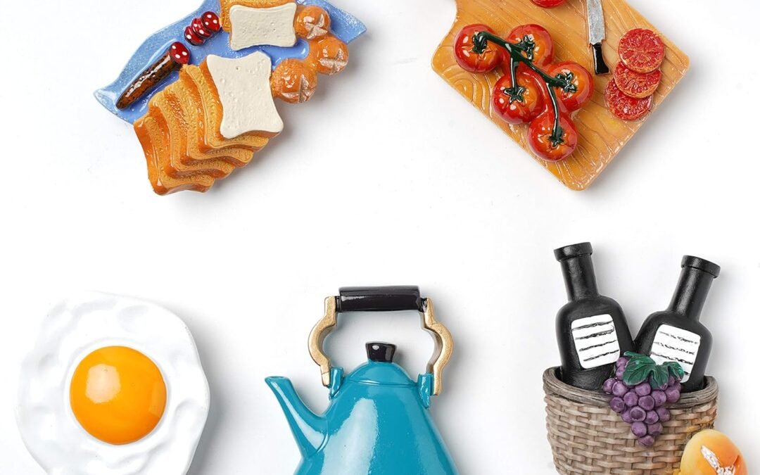Wholesale Aiuwo Refrigerator Magnets for Fridge Magnets,Cute Magnets Kitchen Decoration Cookware,Perfect for Refrigerators, Whiteboards, Maps and Other Magnetic Items (5PC Cookware) Factory & Supplier OEM