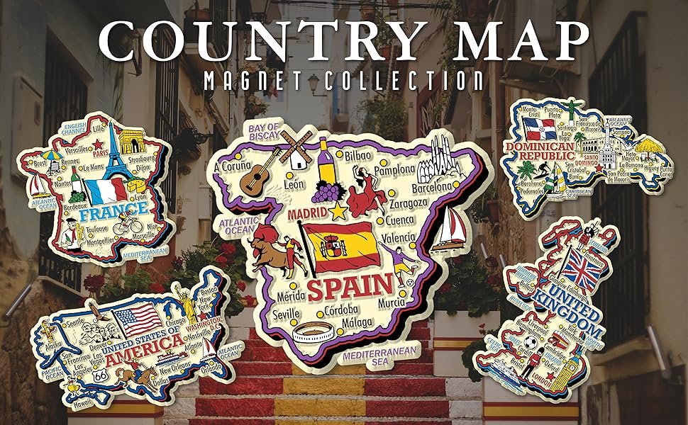 wholesale germany jumbo country map magnet by classic magnets, collectible souvenirs made in the usa factory & supplier oem