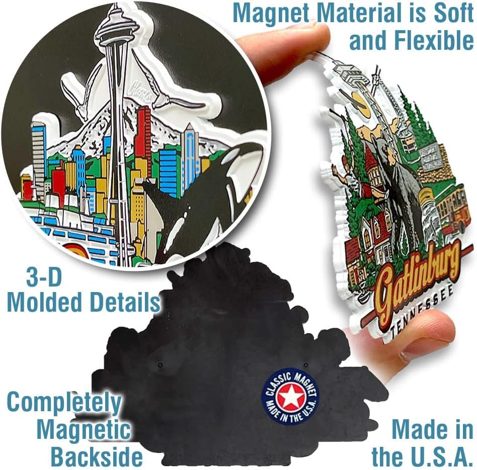 wholesale phoenix city magnet by classic magnets, collectible souvenirs made in the usa, 4.6