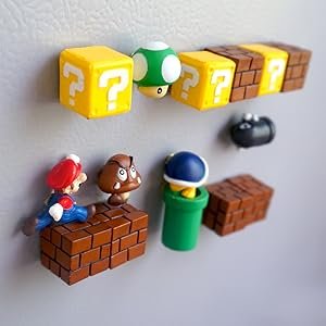 wholesale 21 pcs fun cute fridge magnets set ，3d refrigerator magnets set with plumber coin demon green tube magnets,calendar whiteboard magnets,christmas magnets，perfect for ornaments decoration collectionism factory & supplier oem