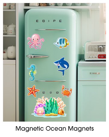 wholesale leifide 6 pcs cruise door decorations magnetic towel animals car magnets sticker ocean cruise ship door decorations funny fridge decor(assorted) factory & supplier oem