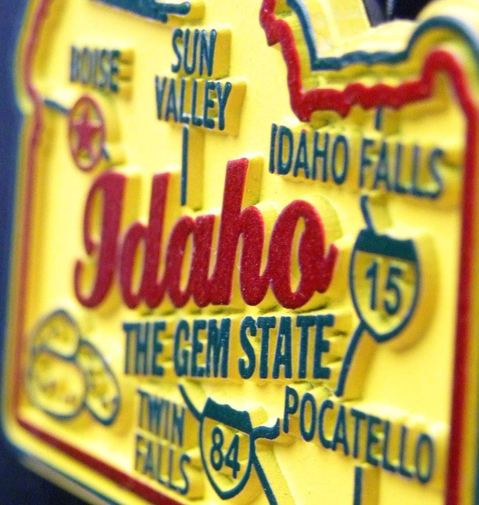 wholesale illinois state license plate magnet by classic magnets, 1.9