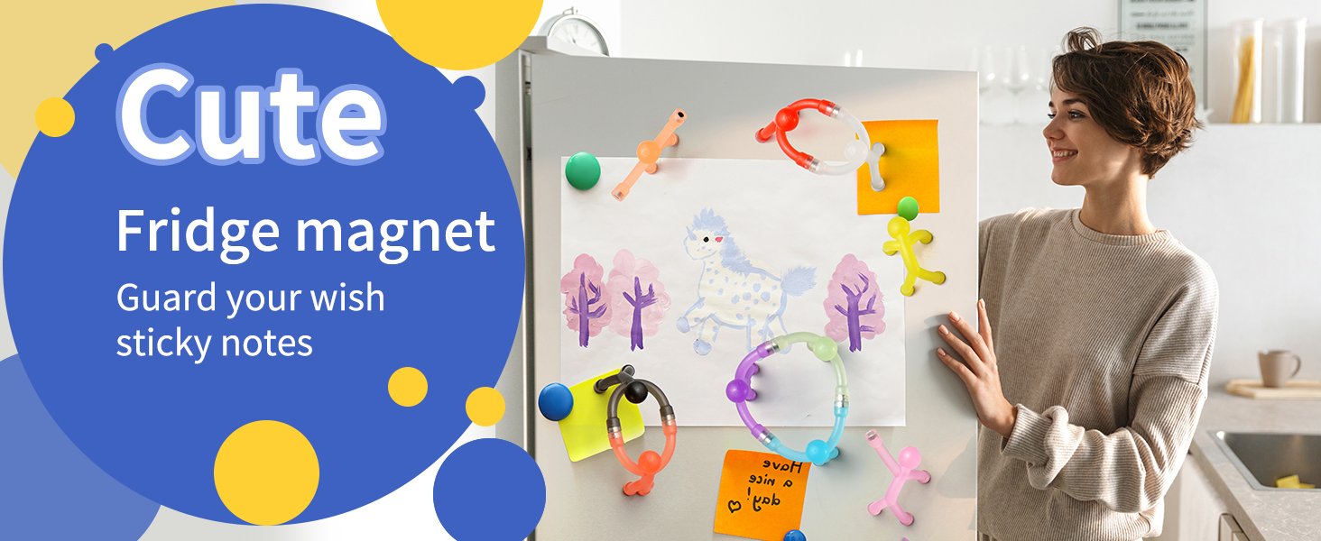 wholesale 12pcs magnetic toys, magnet men for travel toys, fridge magnets funny, cute magnets for kids and adults, magnetic people colorful mini toys for refrigerator, whiteboard, desk decoration factory & supplier oem