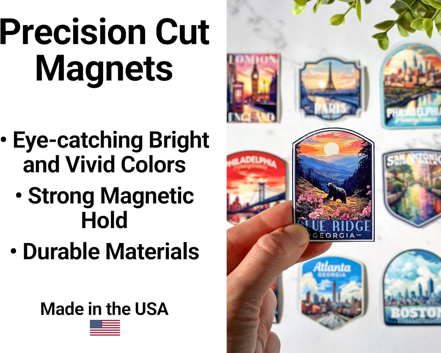 wholesale montego bay jamaica design a souvenir decorative flat magnet 2-inch factory & supplier oem