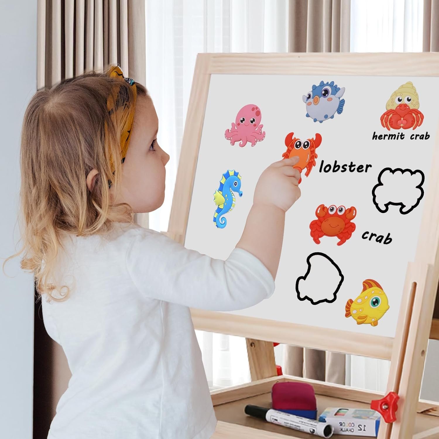 wholesale supineedo fridge magnet for toddlers, rubber cute animal magnets for baby,refrigerator magnets for toddlers educational learning toy gift whiteboard factory & supplier oem