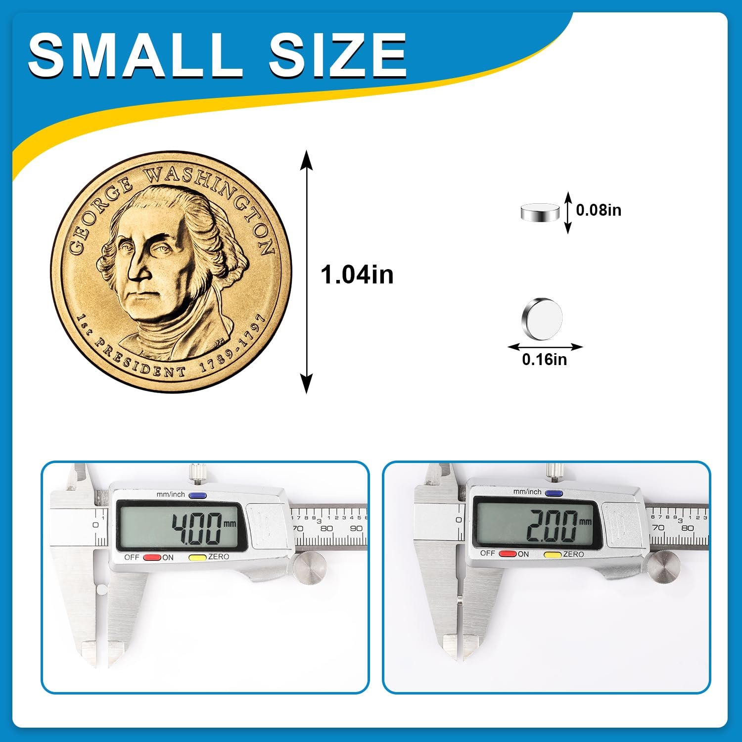 wholesale 900 pack small magnets, 4x2mm refrigerator magnet rare earth magnets neodymium magnet for crafts, whiteboard, kitchen cabinet factory & supplier oem