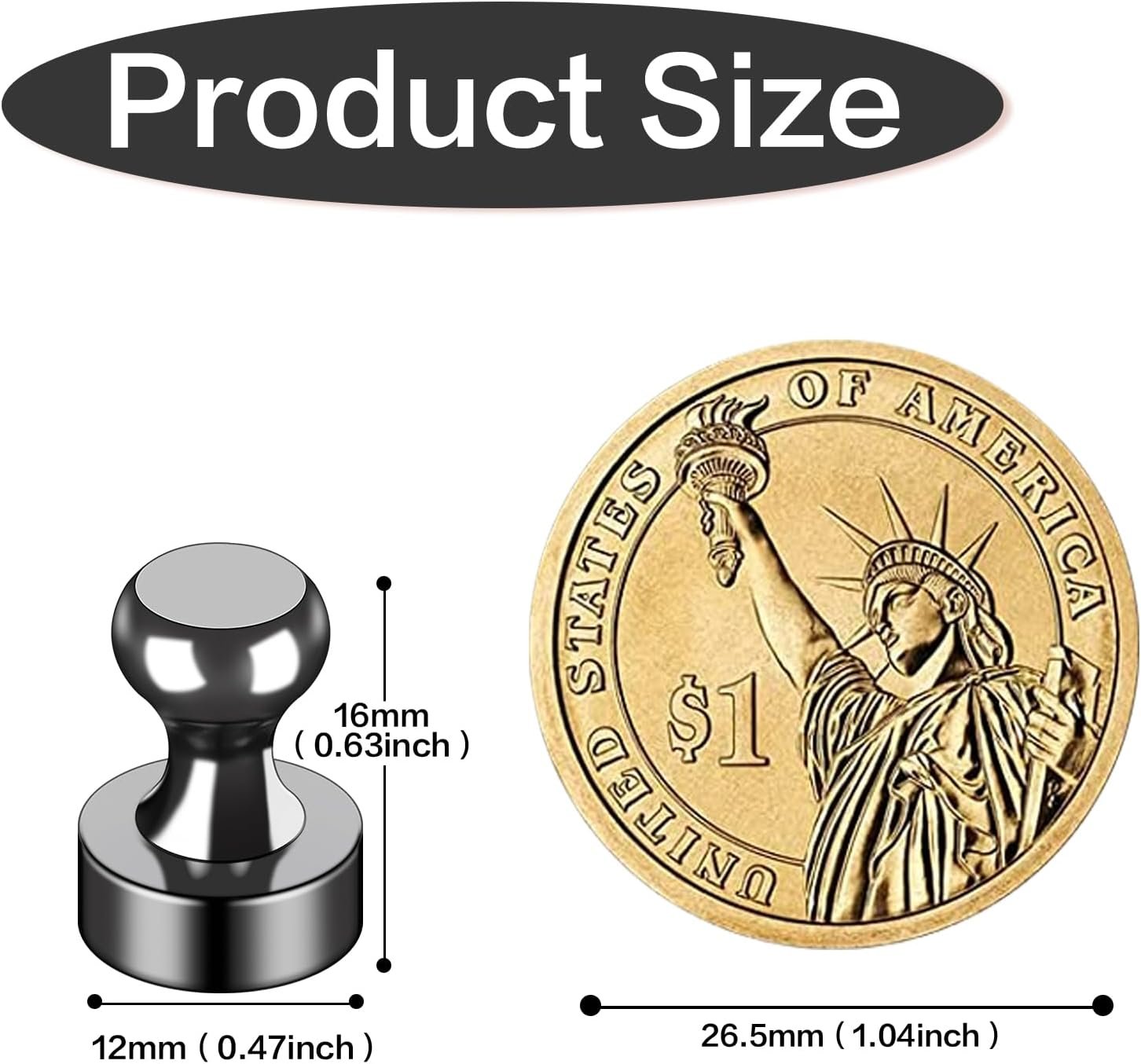 wholesale lovimag 60pcs black fridge magnets - strong neodymium magnets for whiteboard, refrigerator, office, classroom, locker, picture factory & supplier oem