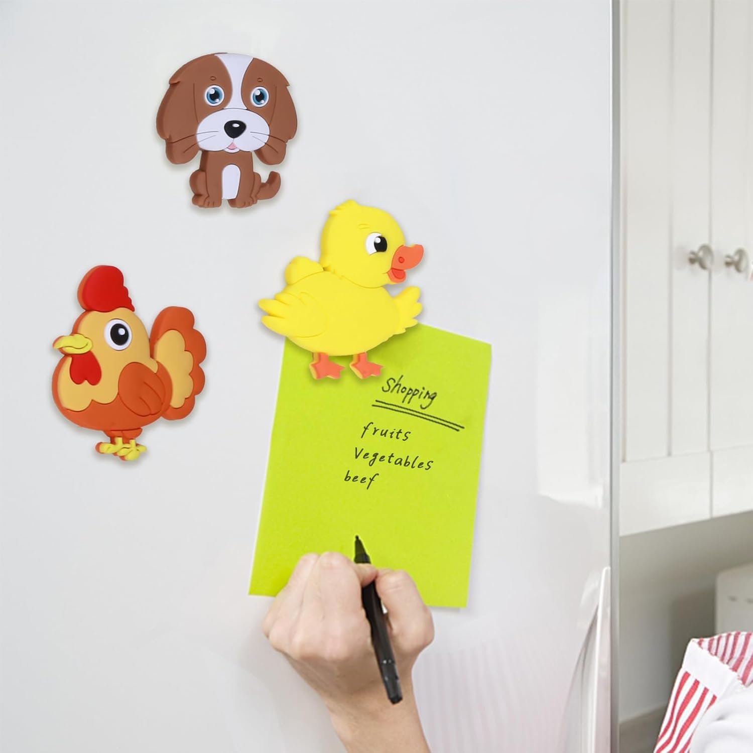 wholesale supineedo kids magnets for fridge, cute animals fridge magnet for toddlers 1 baby educational refrigerator magnets children gift, full back toddler magnets factory & supplier oem