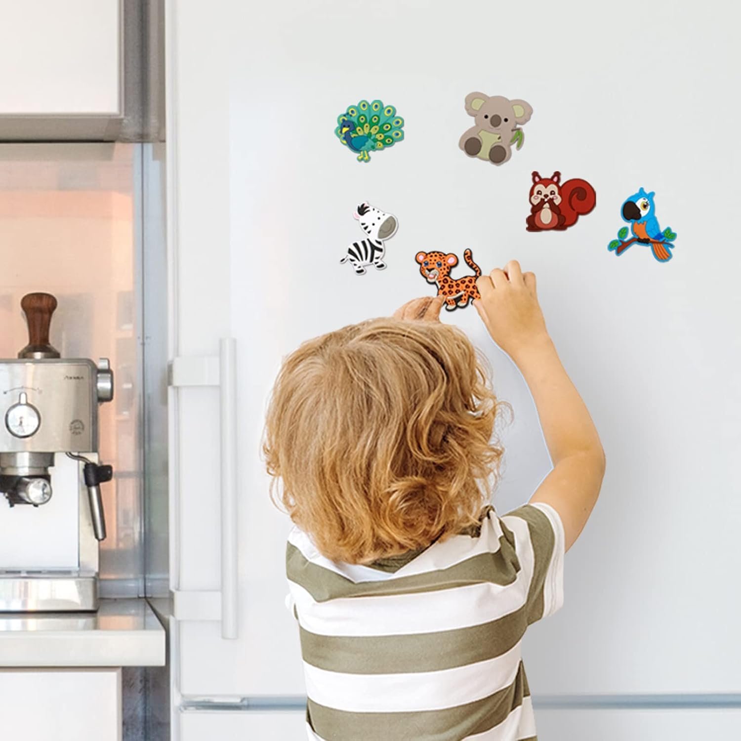 wholesale supineedo kids magnets for fridge, cute animals fridge magnet for toddlers 1 baby educational refrigerator magnets children gift, full back toddler magnets factory & supplier oem